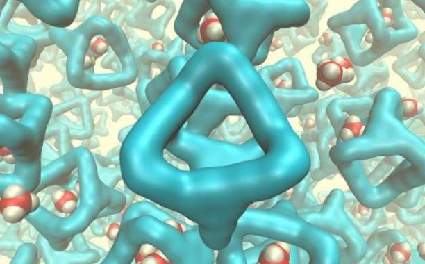 Researchers at Queen's University Belfast, Northern Ireland, UK, have made the world's first 'porous liquid' with potential application for carbon capture. Credit: Queen's University Belfast