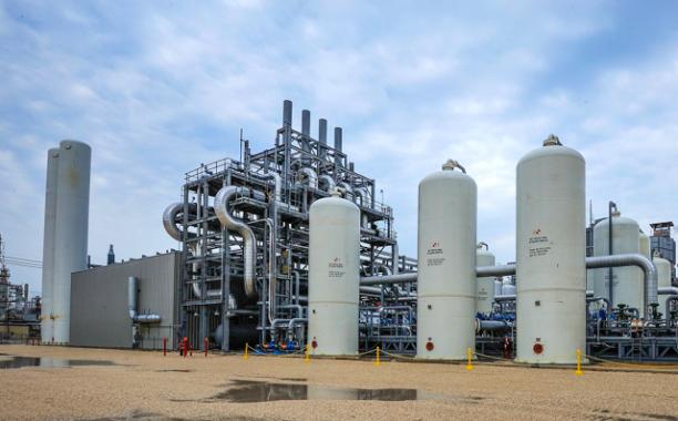 Air Products' carbon capture facility in Port Arthur, Texas.  Image courtesy of Air Products and Chemicals, Inc.