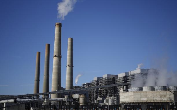 The NRG Energy Inc. WA Parish generating station in Thompsons, Texas, on Feb. 16, 2017. The plant is home to the Petra Nova Carbon Capture Project, a joint venture between NRG Energy, JX Nippon Oil, and Gas Exploration Corp. Photo: Luke Sharrett/Bloomberg via Getty Images