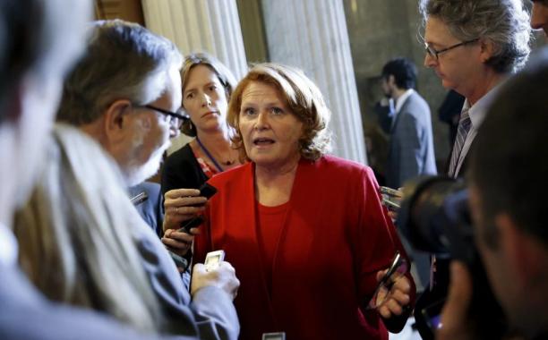 Sen. Heidi Heitkamp (D-N.D.) (REUTERS/Jonathan Ernst)